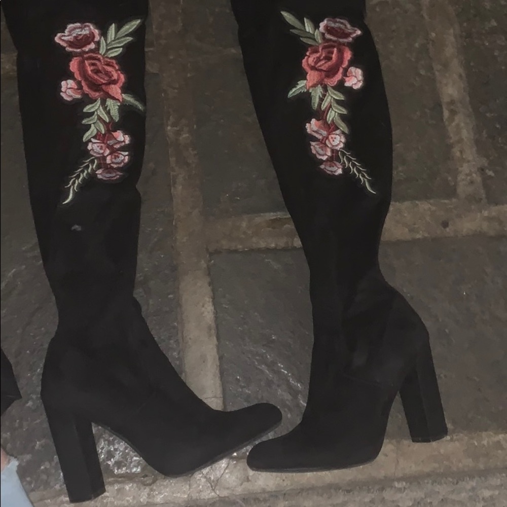 Knee high boots